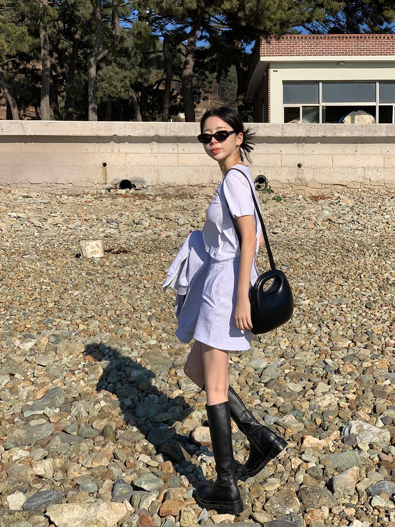 [MADE] Stern hip mini skirt
