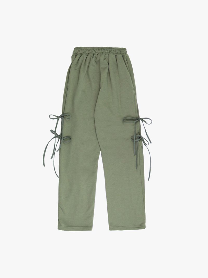 RIBBON SWEAT PANTS