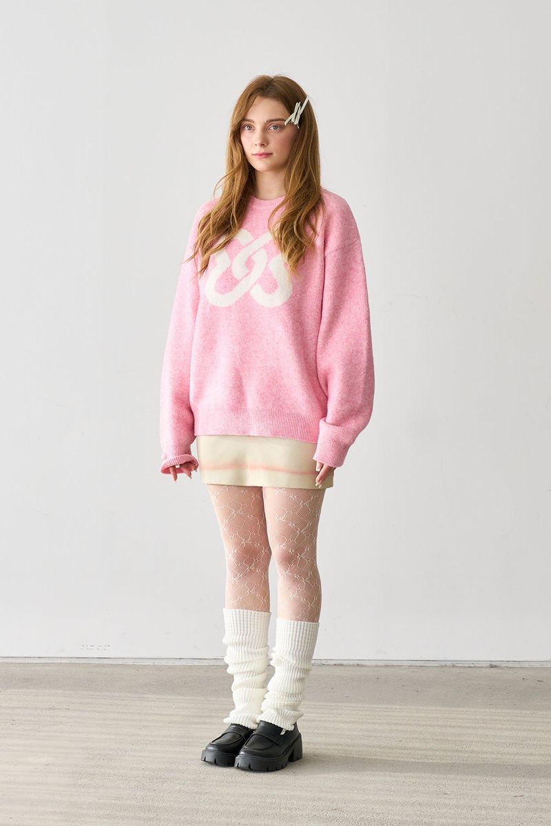 OIL BRIDGE SUEDE SKIRT IVORY