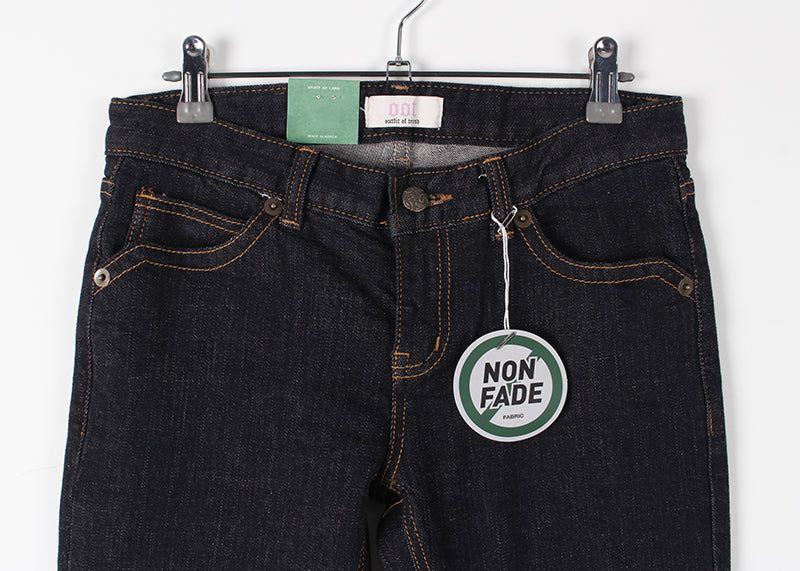 DEEP SLIM BOOTS CUT DENIM