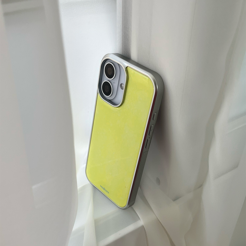 venitore（ヴェニトー）の「[MADE][Epoxy Silver Bumper Case] Lemon Case（Smartphone Accessories）」