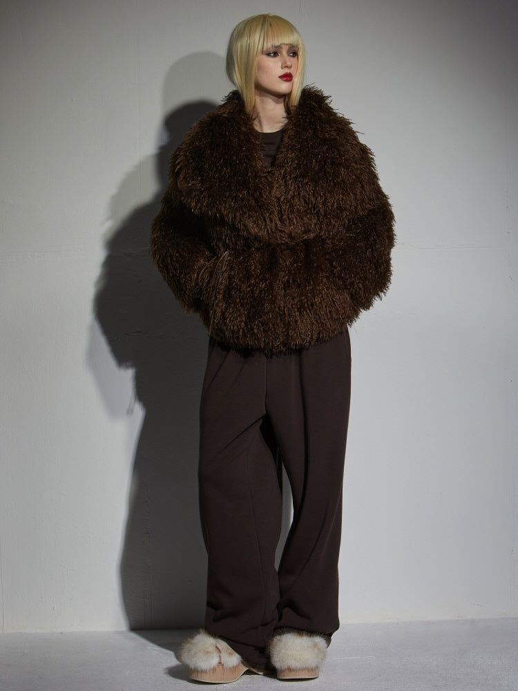 FUR ROBE JACKET