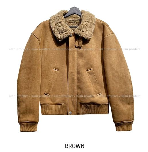 Latch high neck suede buckle mustang