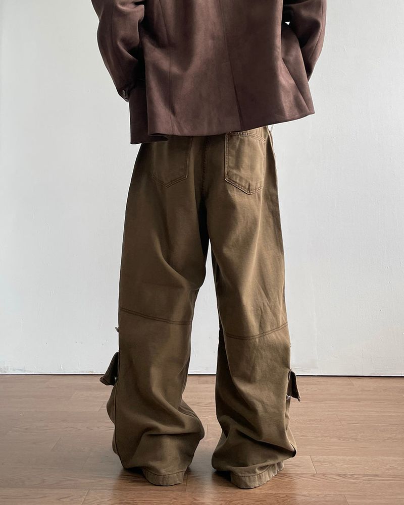 Layer Washing Cotton Pants