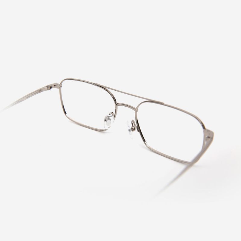 Knouun Square Combi Two-Bridge Glasses ASCENT SV