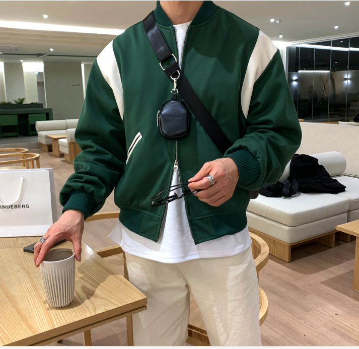  Maret Daily Semi-Over Varsity Jacket