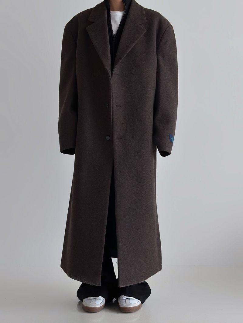 No.1022 Sウール60ロングコート(3色)