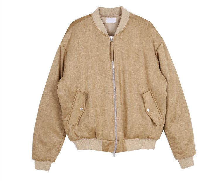 No.0480 6oz suede bomber JK (4color)