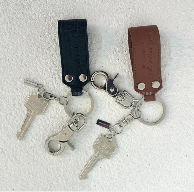  Buyer Lettering Leather Keyring