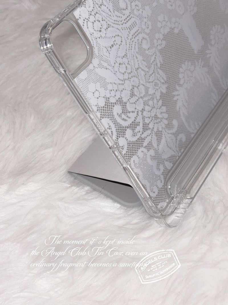 Angel Veil Lace ipad Case rainbow
