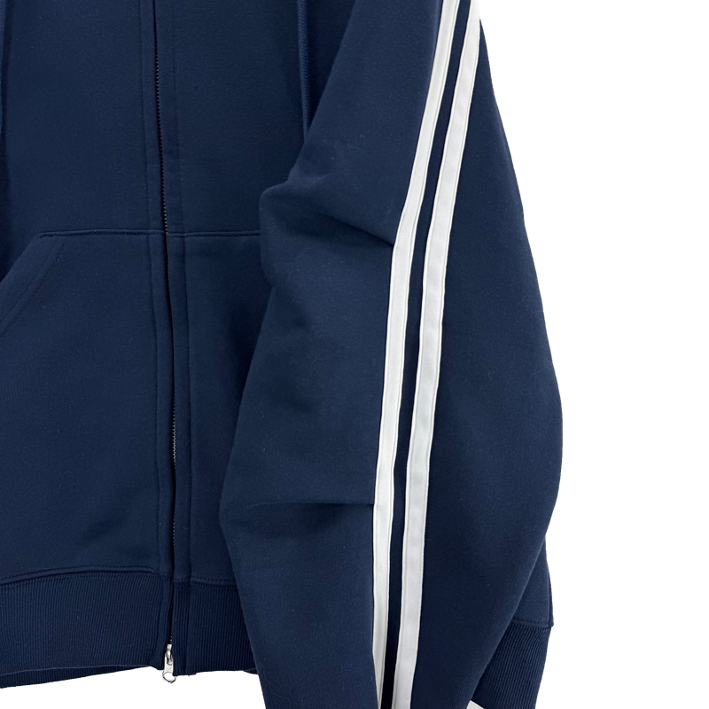 eight track hoodie zip-up 