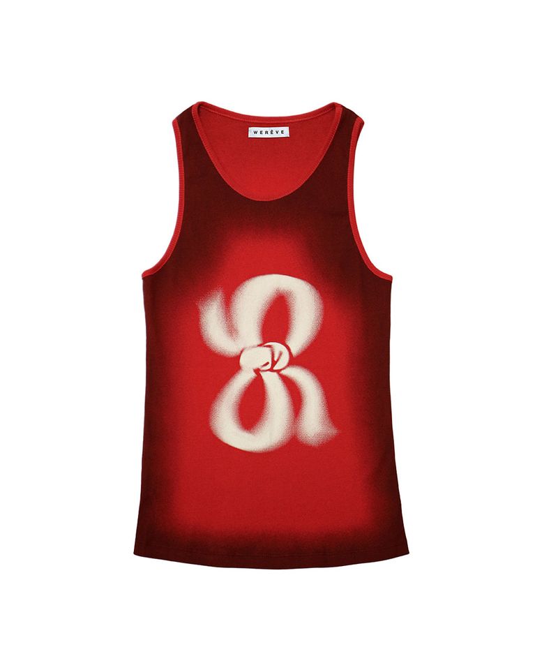 WEREVE（ウィレブ）の「printing tank top_passion red（Tops）」