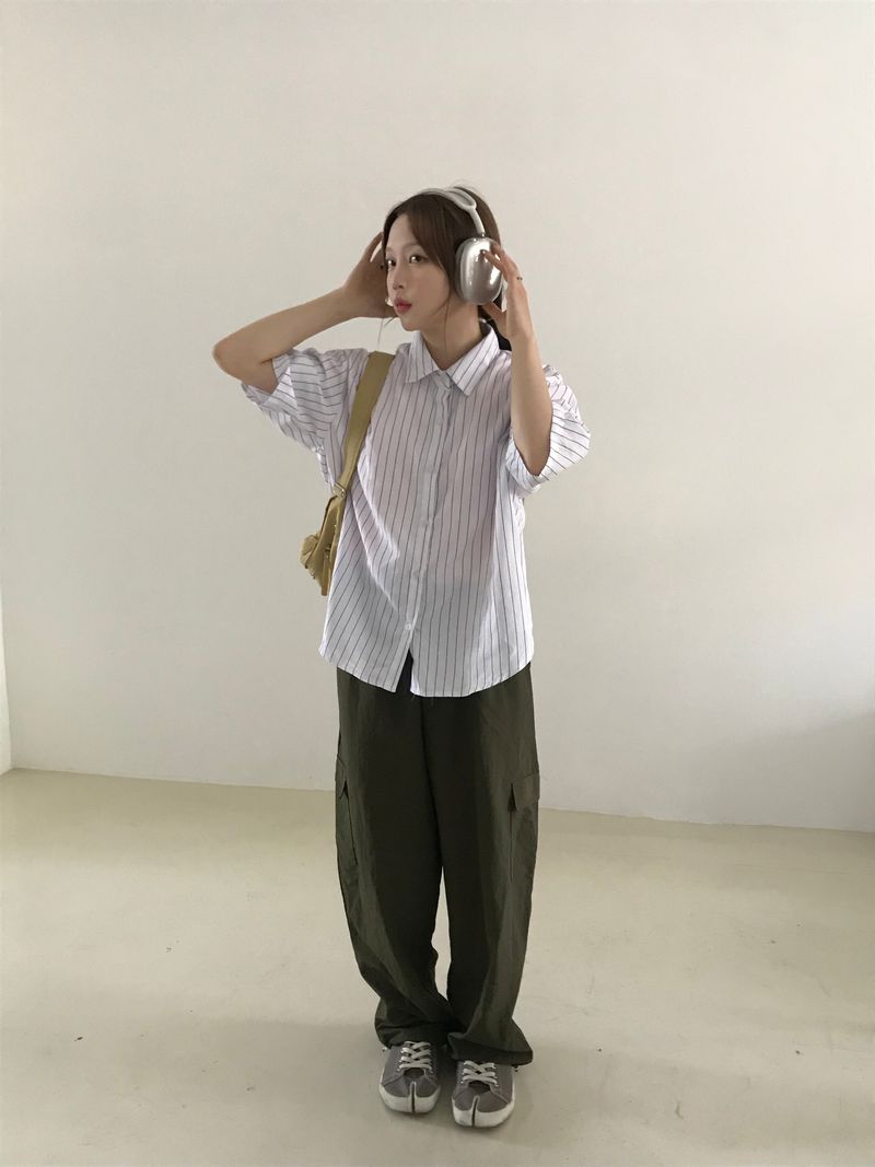 Elemental nylon pants