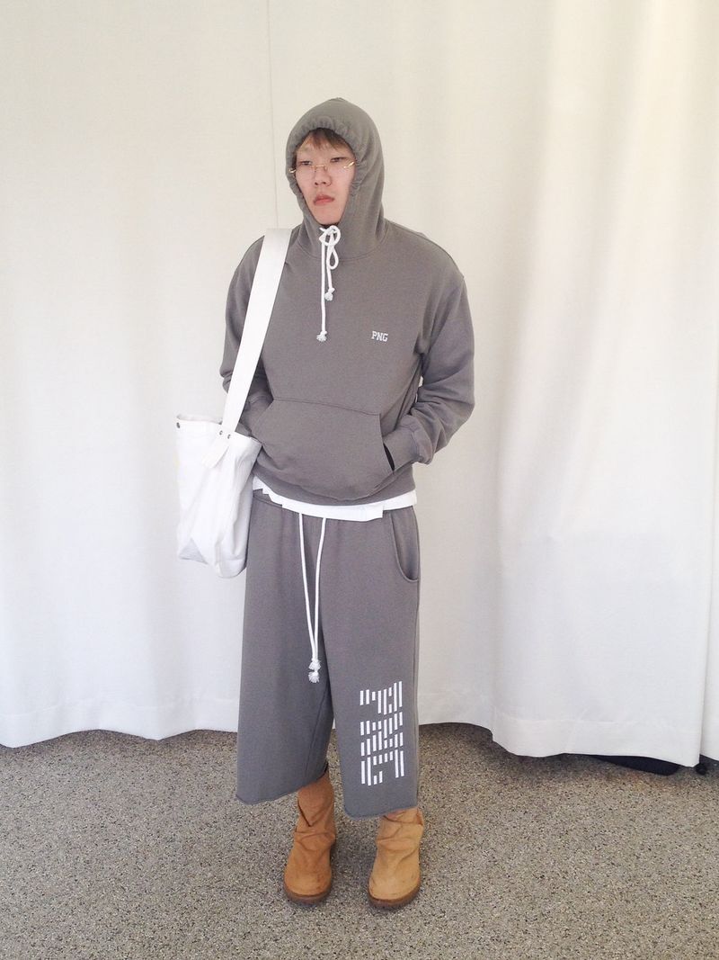 NORMAL HOODIE - CHARCOAL