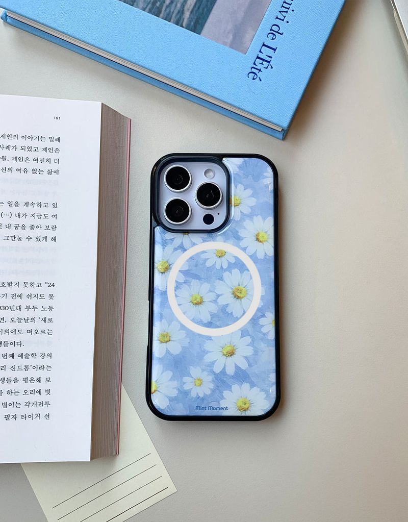 [MADE]スカイガーデン ブラックエポキシ バンパー iPhoneケース MagSafe