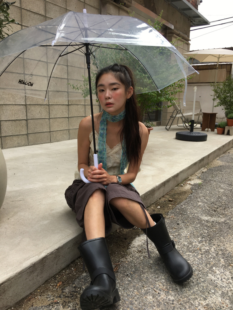 Airy Blossom Scarf (2color)