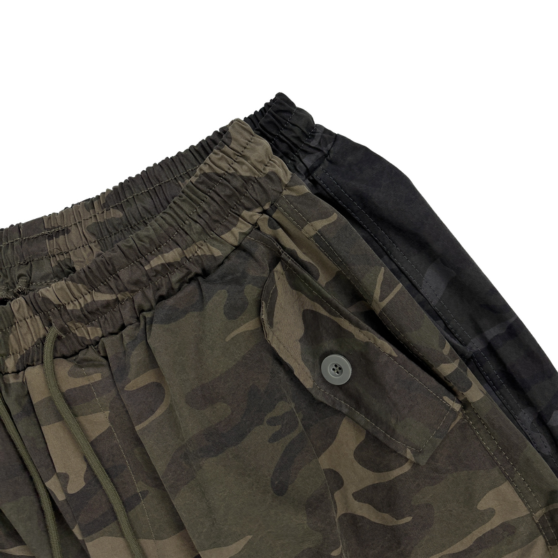 camo cargo cotton shorts