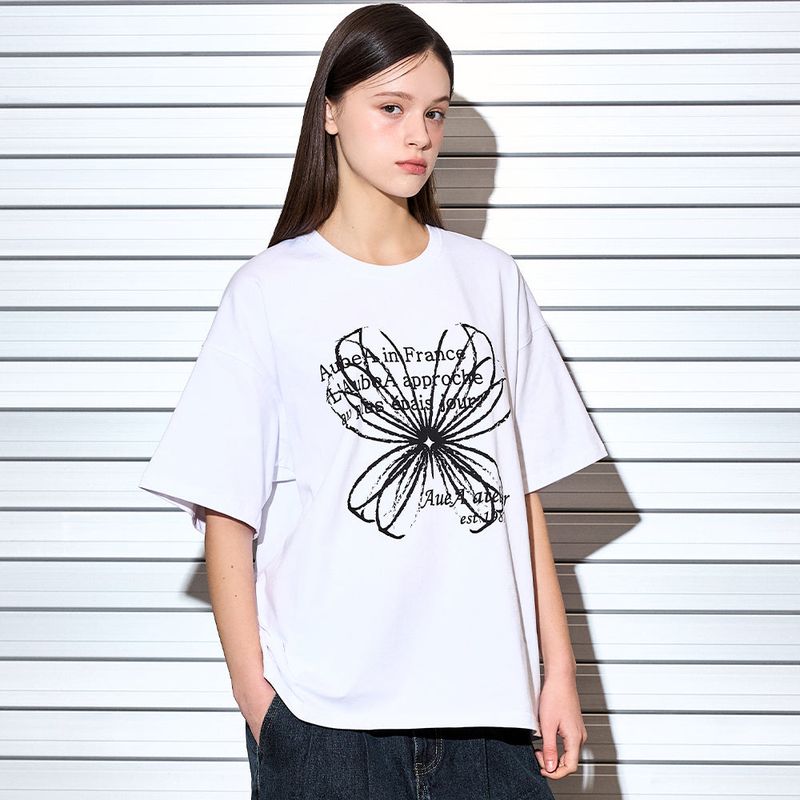 AUBEA DRAWING ATTERIER HALF T (4color)
