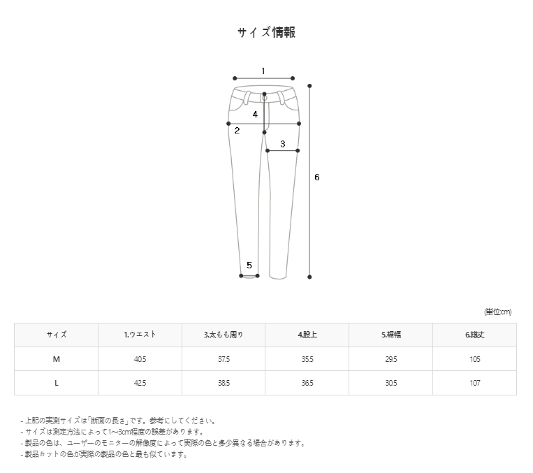 Oh Stitch Denim Slacks (2color)