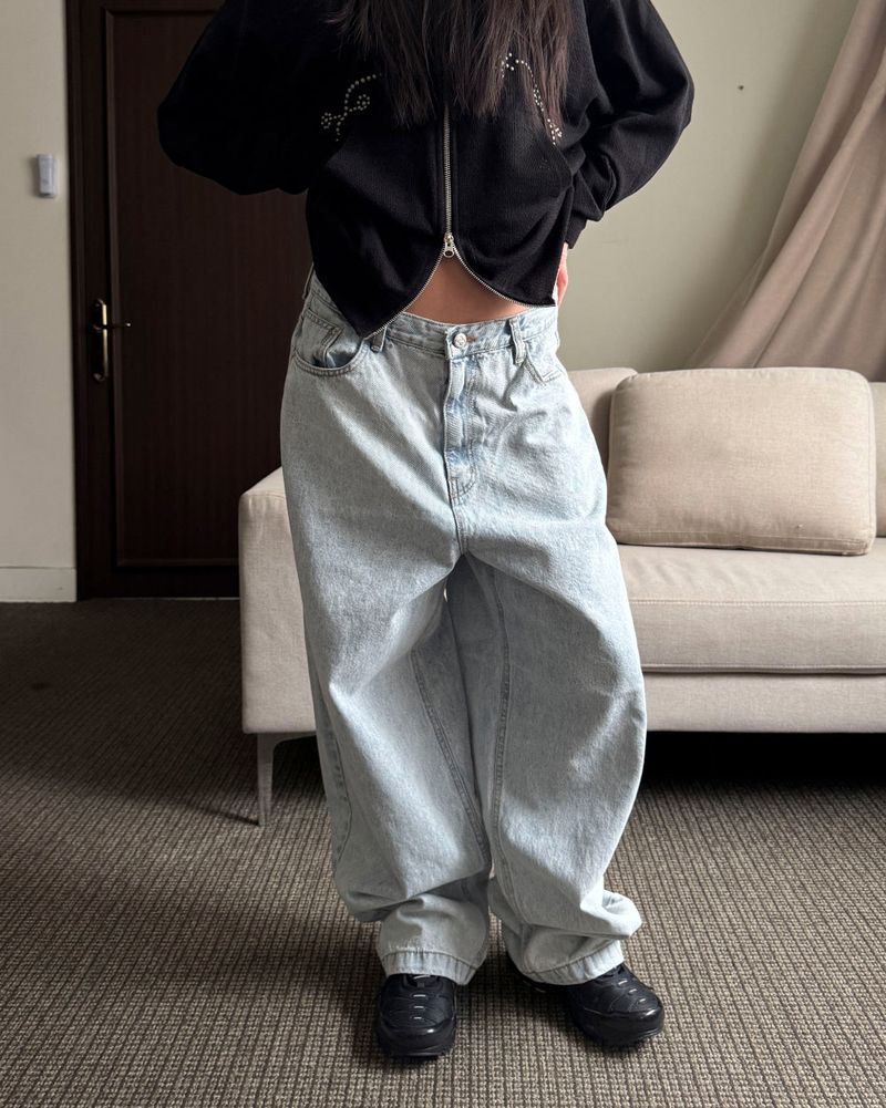 Snow denim jeans