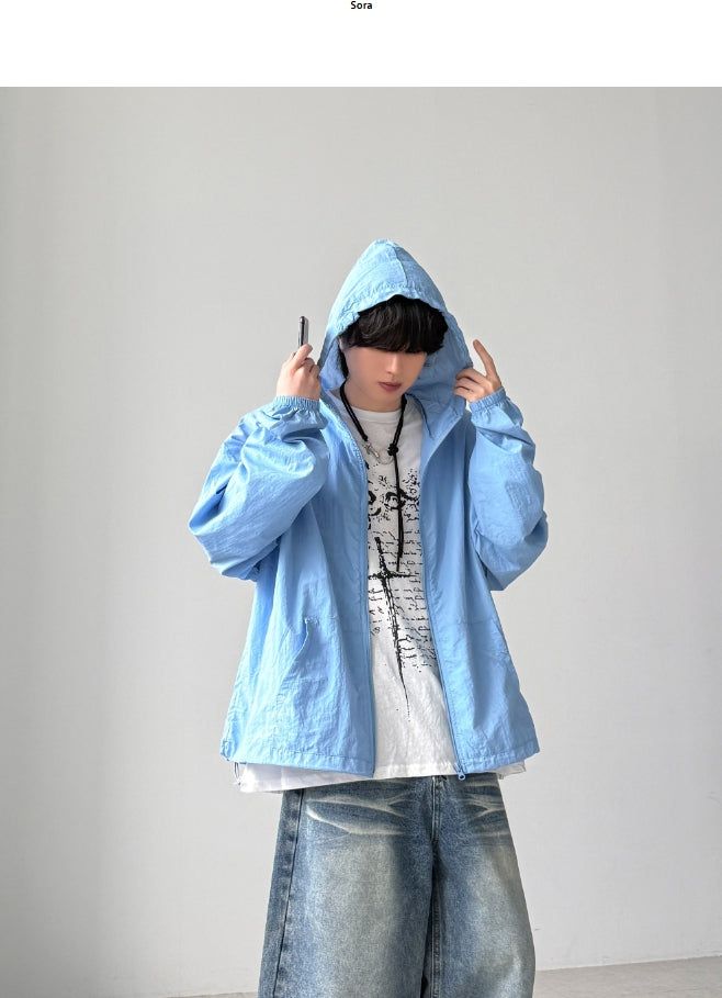YOURNUS（ユアナス）の「[1+1] Rain Hood Windbreaker（Jackets/Outerwear）」