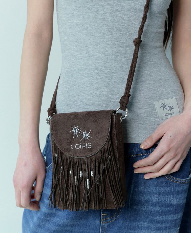 COIRIS（コイリス）の「NATIVE WESTERN SUEDE MINI CROSS BAG（Bags）」