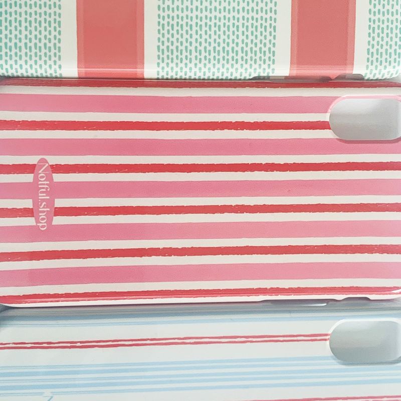 Pink stripe case(glossy)