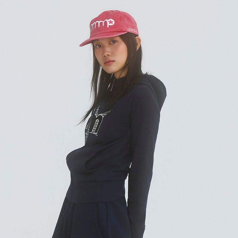 mnmp Star Logo Cap Washed Red