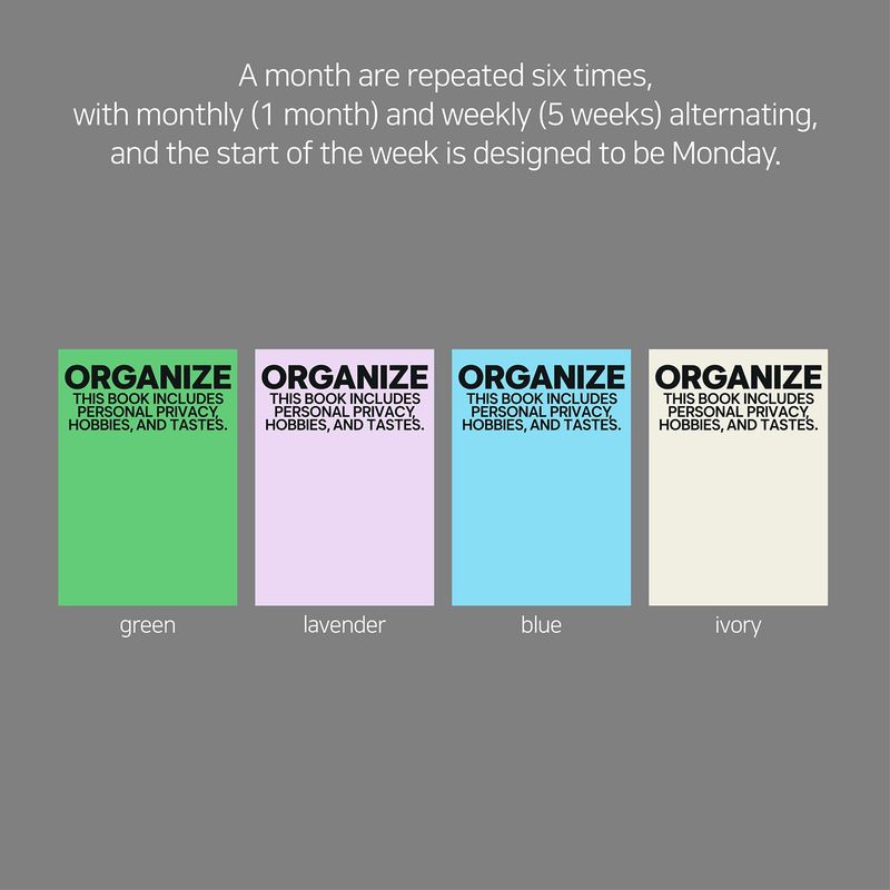 oab organize diary ver4 / soft cover