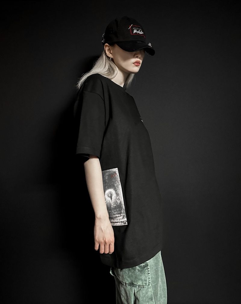 BLACKBLOND(ブラックブロンド)の「BBD The Apparition T-Shirt (Black)(Tops)」