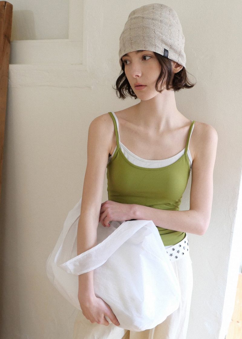 Airy Folding Hobo Bag_White