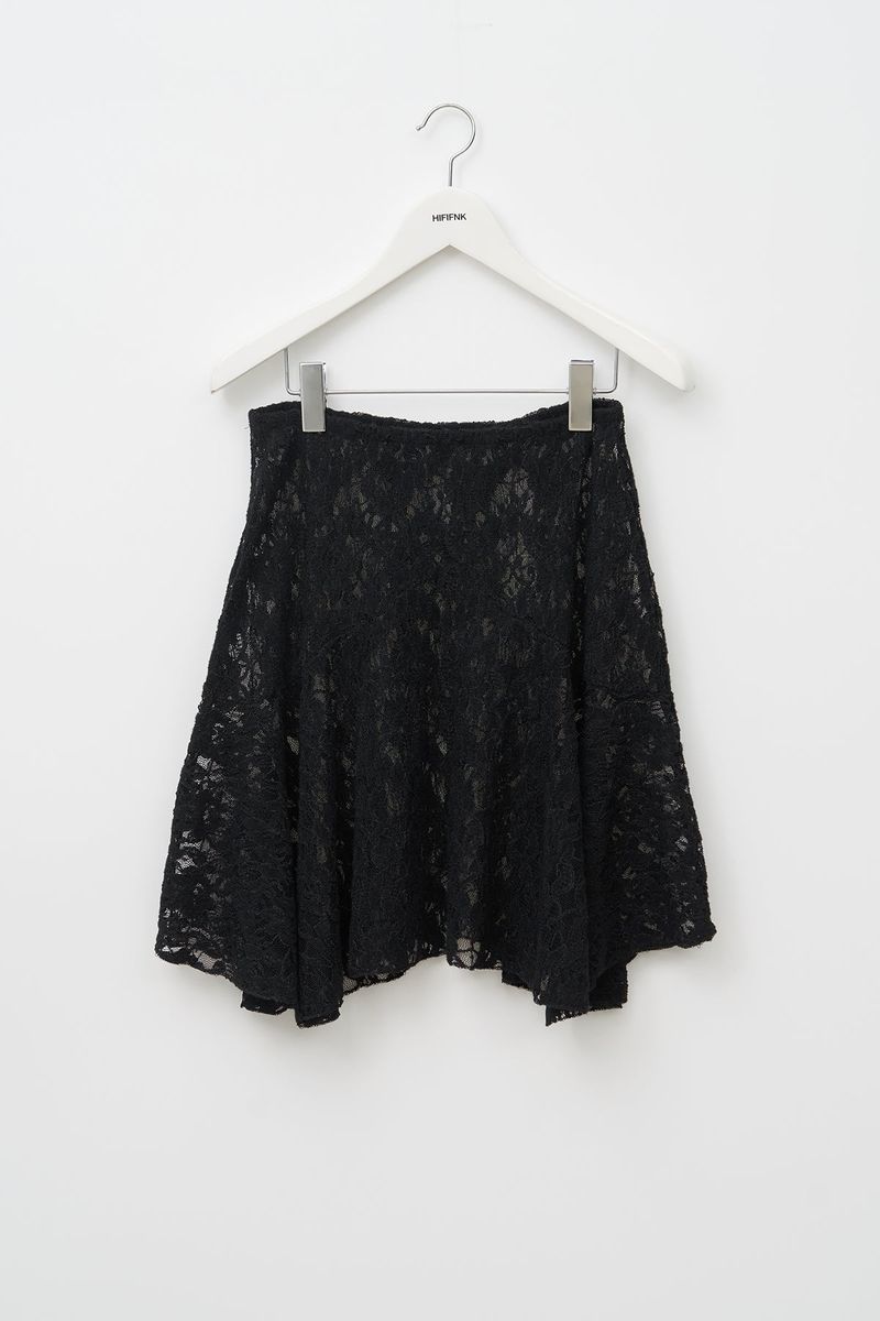 (W) Lace Layer Skirt (2color)