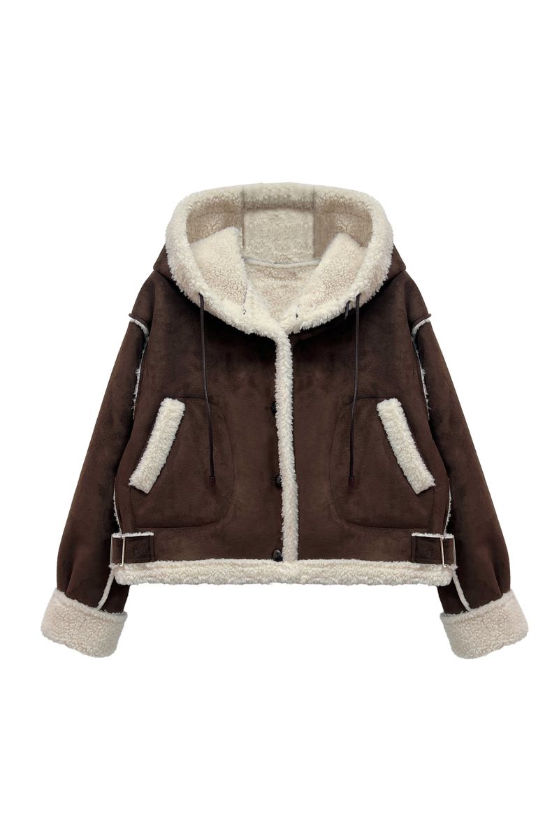 ADORABLE HOOD MUSTANG / BROWN