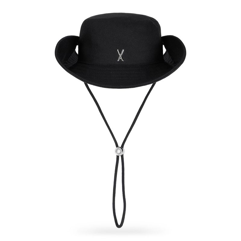 VA Stud Safari Bucket Hat  / Black