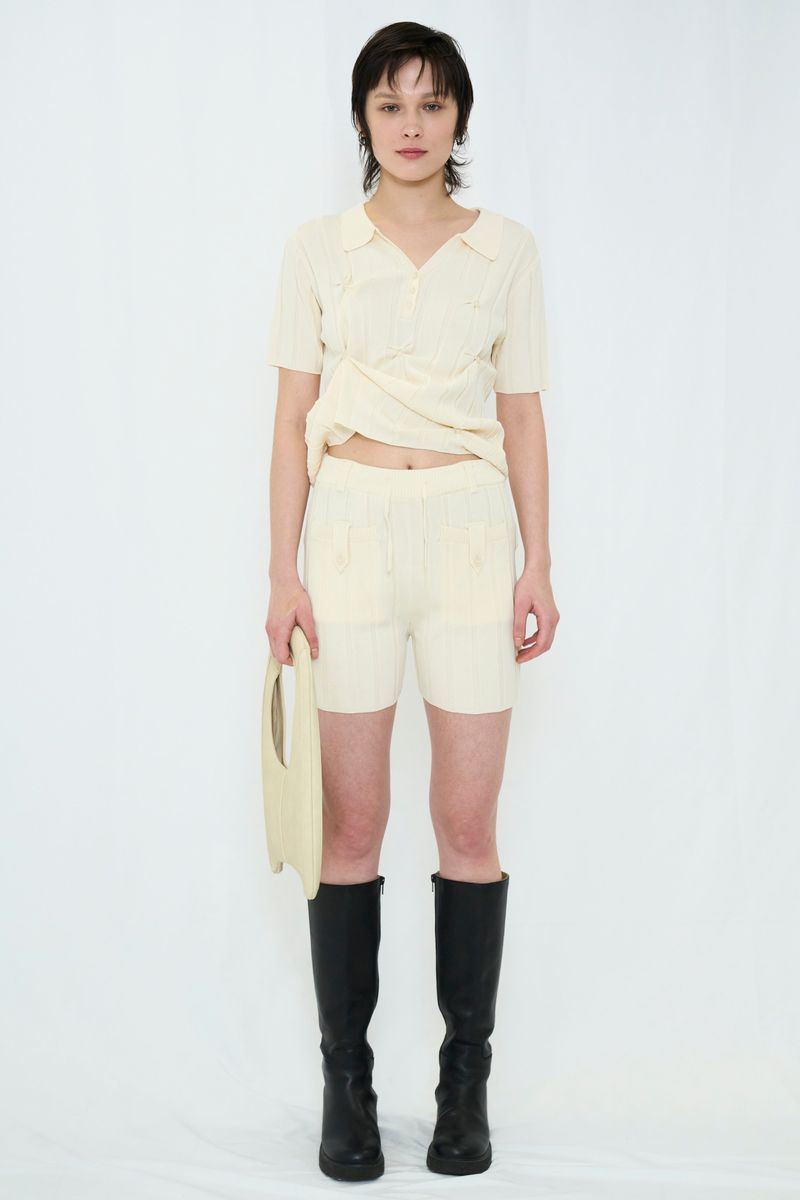 SMOOTH KNIT SHORT PANTS