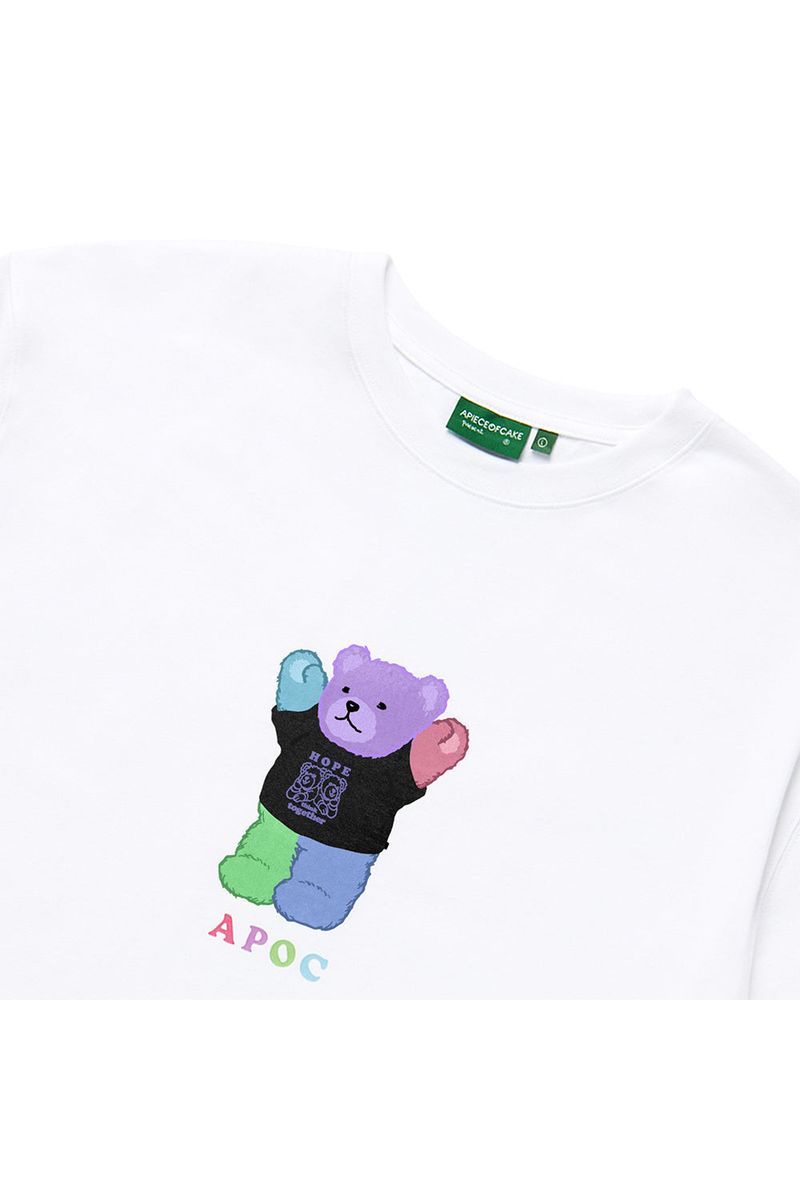 HTT Signature Bear Tee_White
