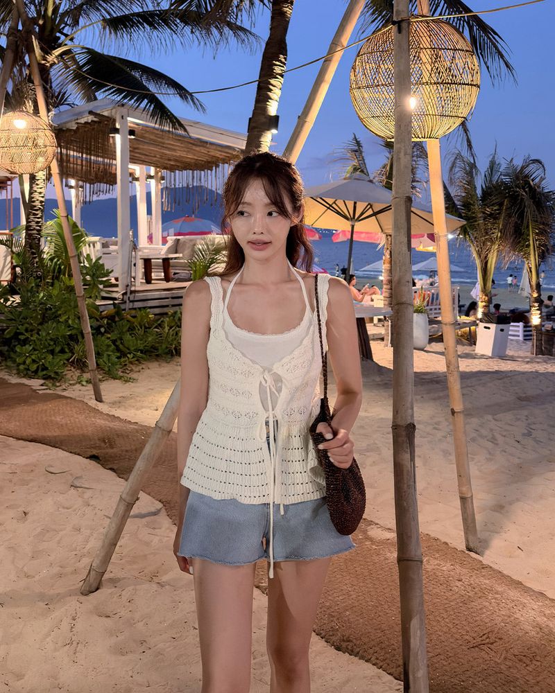 Kite denim short pants