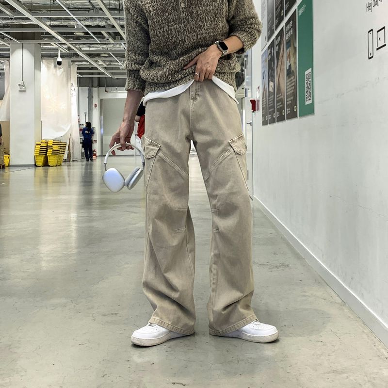 lemenne（ルメンヌ）の「LMN Stone Cargo Slit Wide Pants (3 colors)（Pants）」