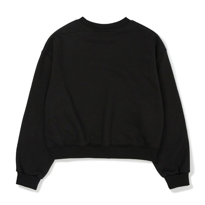 フラワーハンドグランピックスウェット/Flower Hand Graphic Sweatshirt [BLACK]