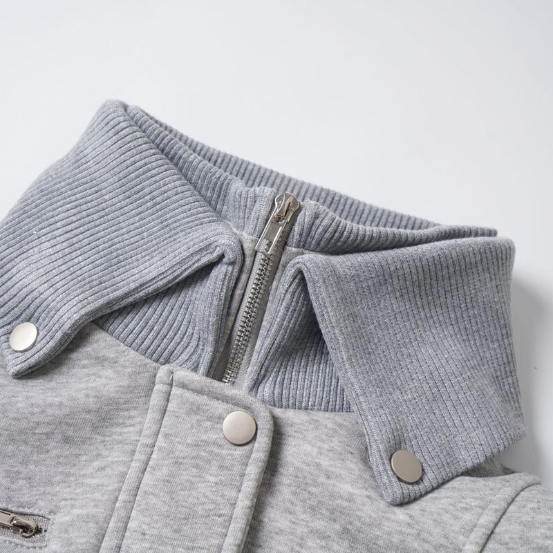 Daily High Neck Zip Jumper