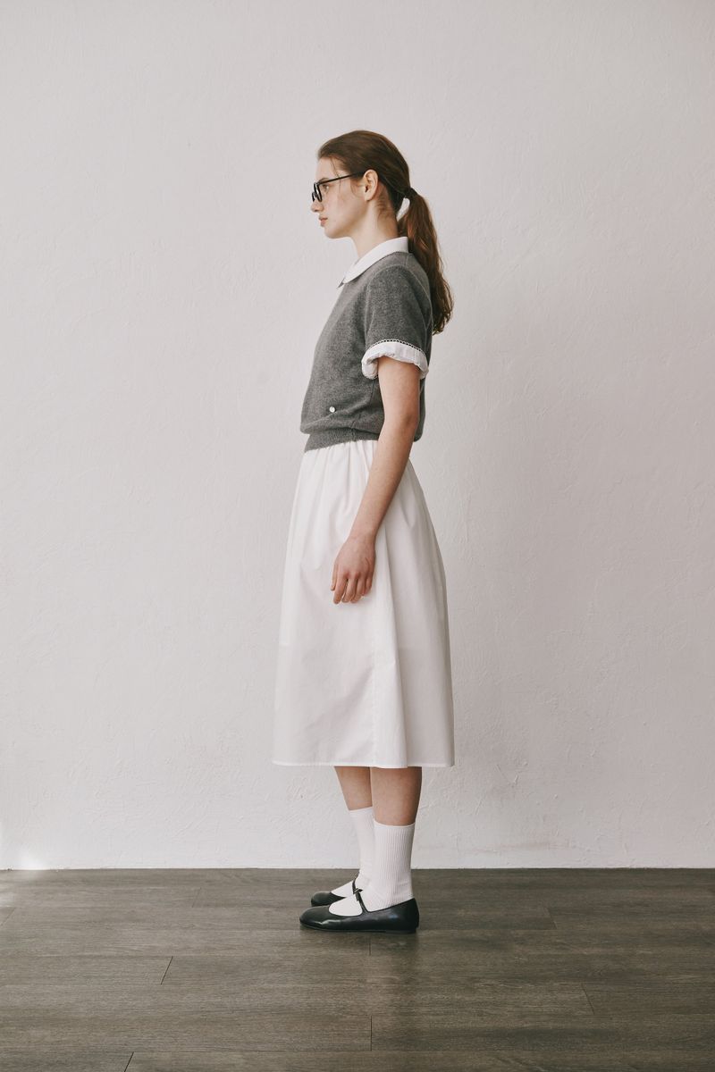Camel round half knit (Camel)