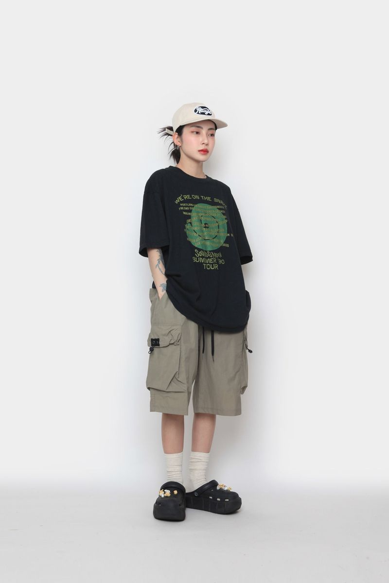 lil cargo half pants