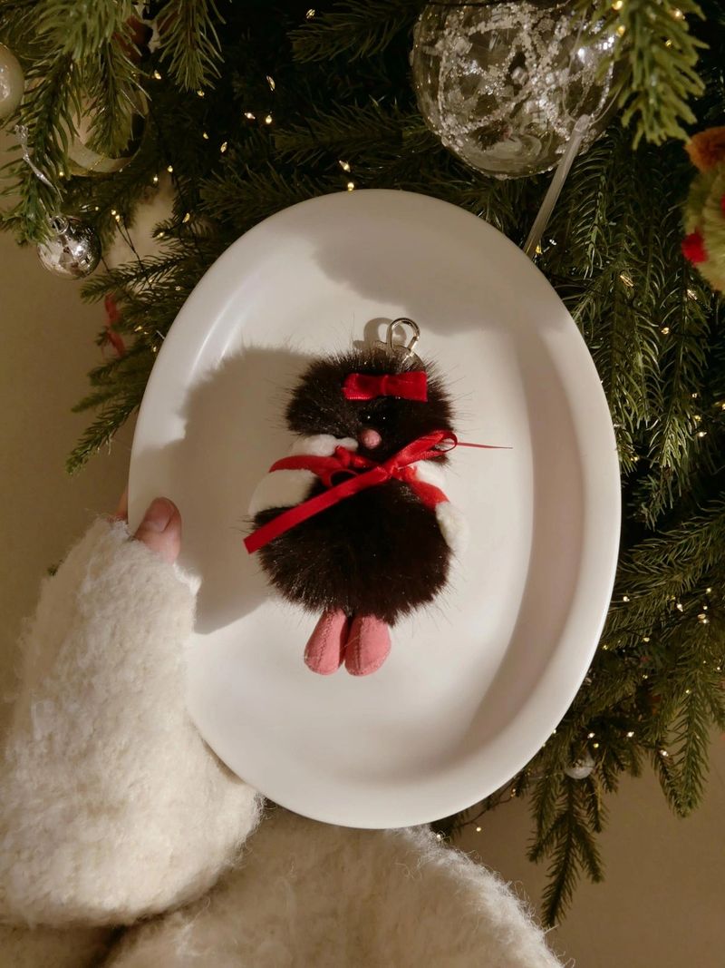 Keyring Acc 'Christmas Santa Cape'