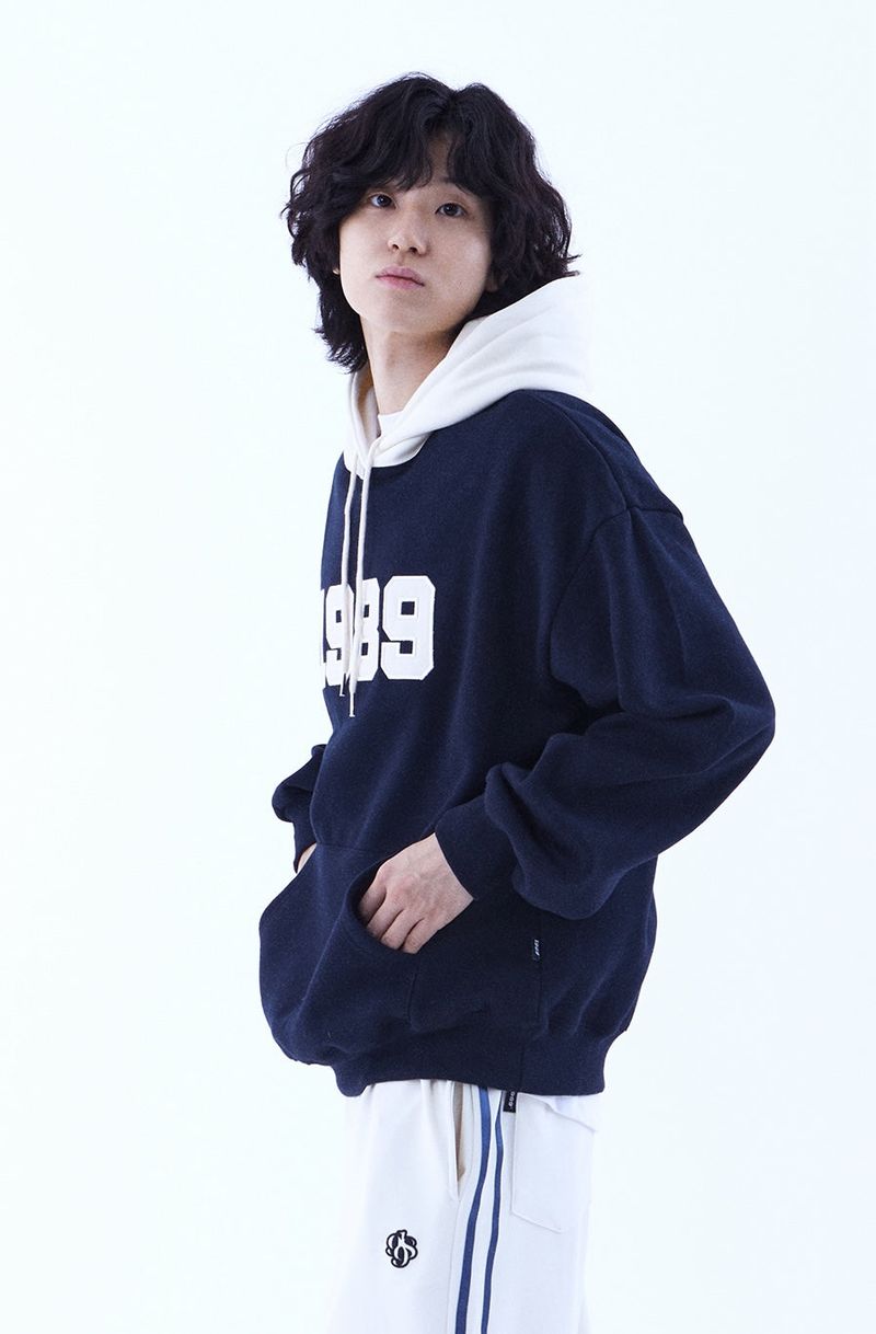 1989STANDARD（1989スタンダード）の「1989 Contrasting color Hoodie(STHSTD-0099)（Tops）」