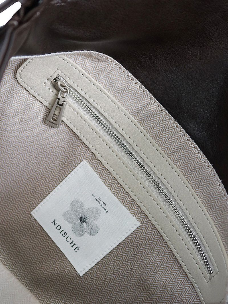 MADE_Clasp Bag/ DARK BROWN