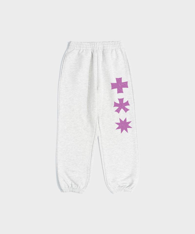 (PT)THREE LOGO SWEAT PANTS_ 3 COLORS
