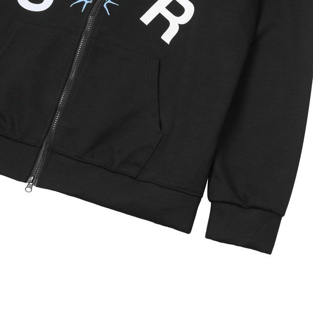 ROA PUZZLE LOGO HOOD ZIP-UP UNISEX