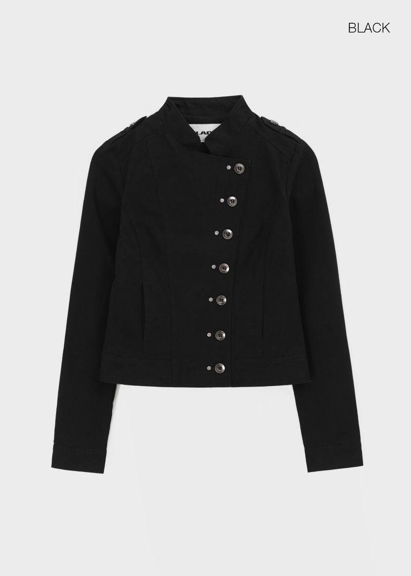 [MADE] Lesa Diagonal Cotton Jacket