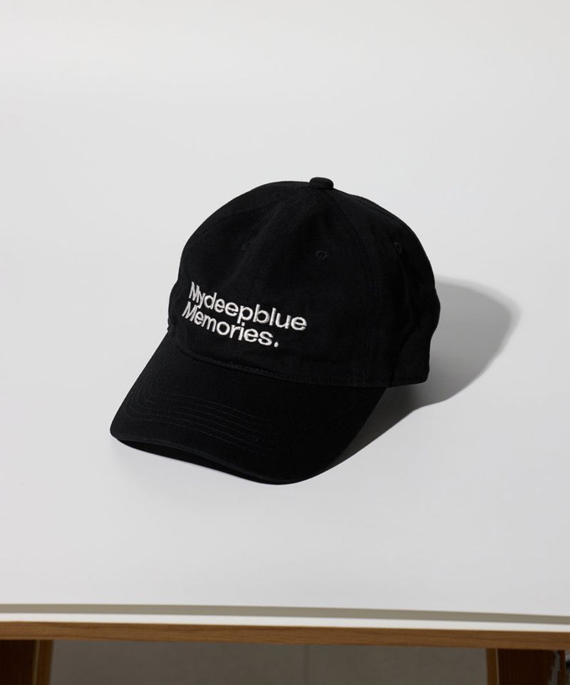 MM MY MEMORIES WASHED CAP (BLACK)