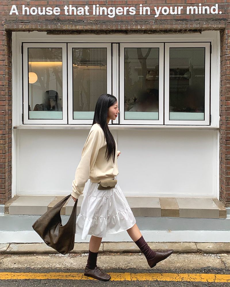 [ORIGIANL] Flow Leather Hobo Bag